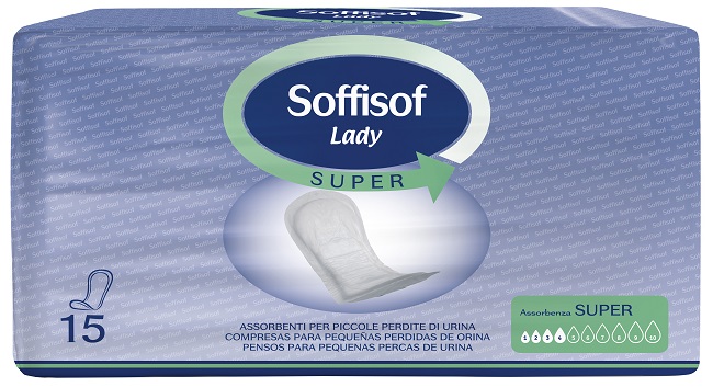 PANNOLONE PER INCONTINENZA SOFFISOF LADY CLASSIC SUPER 15 PEZZI - Farmapre