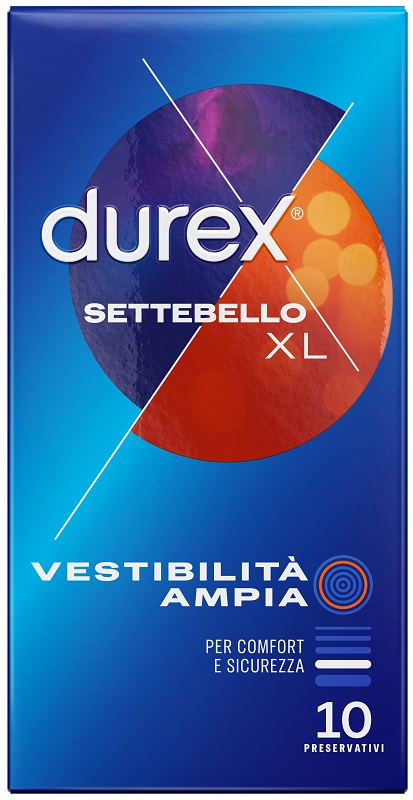 PROFILATTICO DUREX SETTEBELLO EXTRALARGE 10 PEZZI - Farmapre
