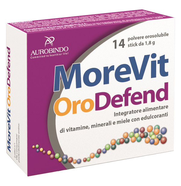 MOREVIT ORODEFEND 14 STICK 1,8 G CON EDULCORANTI - Farmapre