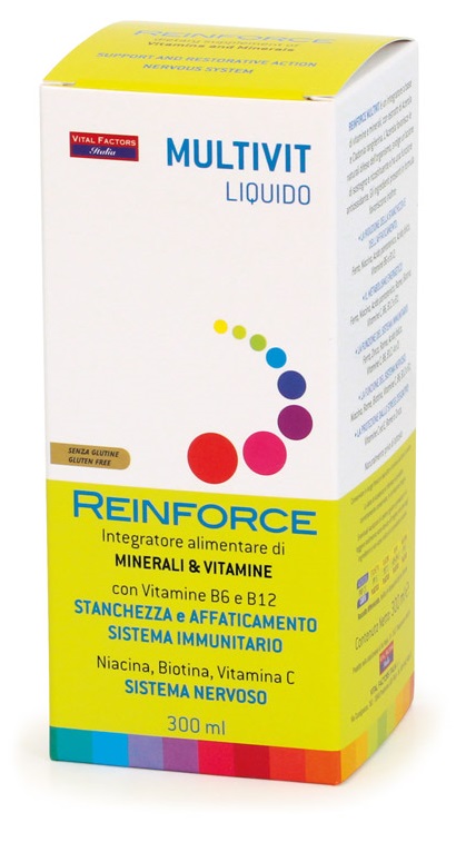 REINFORCE MULTIVITAMINE 300 ML - Farmapre