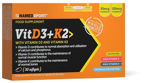 VITD3+K2 30 SOFTGELS - Farmapre