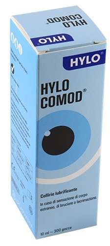 HYLO COMOD GOCCE OCULARI IALURONATO DI SODIO 1% FLACONCINO 10 ML - Farmapre