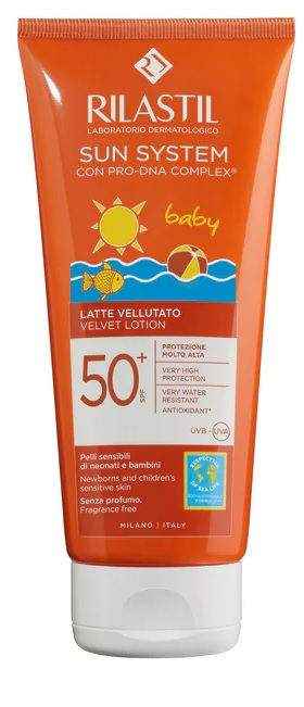 RILASTIL SUN SYSTEM BABY LATTE VELLUTO SPF50+ 250 ML - Farmapre