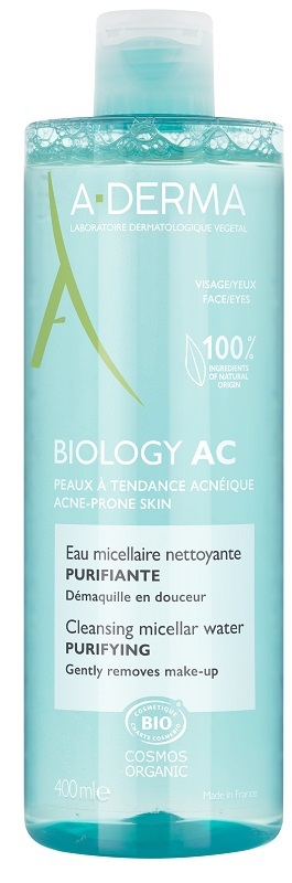 ADERMA BIOLOGY AC ACQUA MICELLARE DETERGENTE PURIFICANTE 400 ML - Farmapre