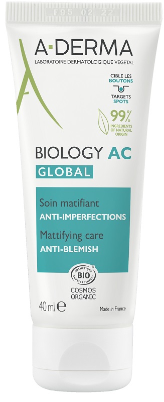 ADERMA BIOLOGY AC GLOBAL TRATTAMENTO OPACIZZANTE ANTI IMPERFEZIONI 40 ML - Farmapre