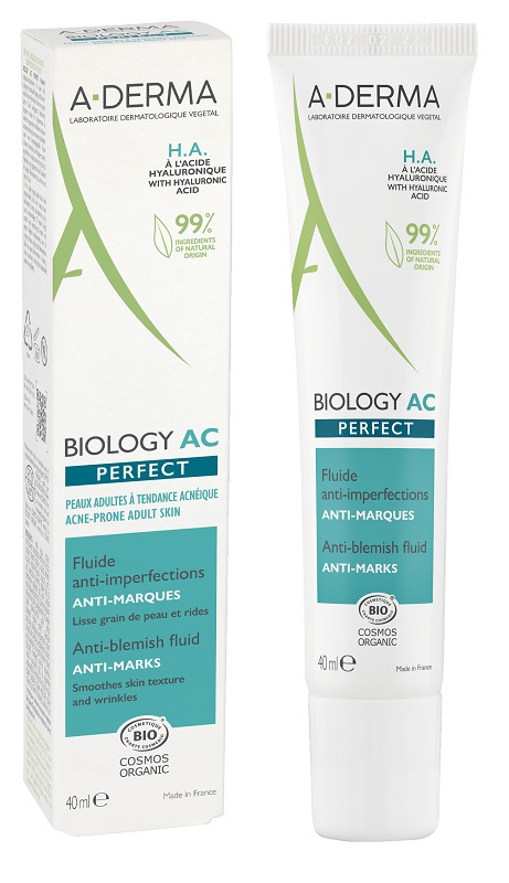 ADERMA BIOLOGY AC PERFECT FLUIDO ANTI IMPERFEZIONI 40 ML - Farmapre