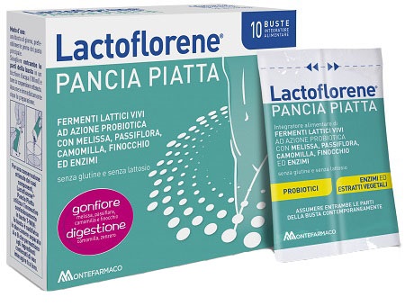 LACTOFLORENE PANCIA PIATTA 10 BUSTINE - Farmapre