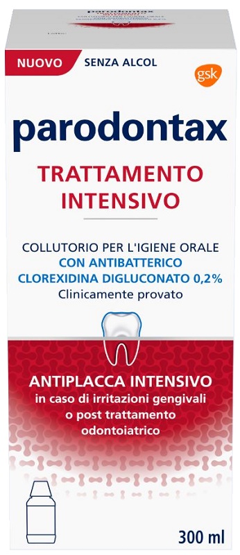 PARODONTAX TRATTAMENTO INTENSIVO CLOREXIDINA 0,2% - Farmapre