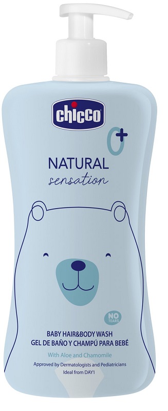 CHICCO NATURAL SENSATION BAGNO SHAMPOO 500 ML - Farmapre