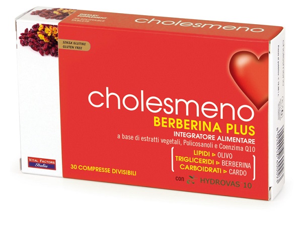 CHOLESMENO BERBERINA PLUS 30 COMPRESSE - Farmapre