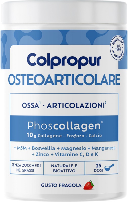 COLPROPUR POSH COLLAGENE OSTEOARTICOLARE FRAGOLA COLPROPUR 340 G - Farmapre