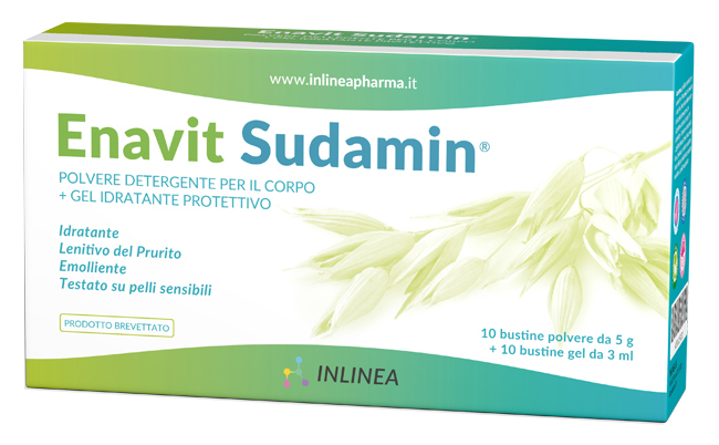 ENAVIT SUDAMIN 10 BUSTINE POLVERE DA 5 G + 10 BUSTINE GEL DA 5 ML - Farmapre