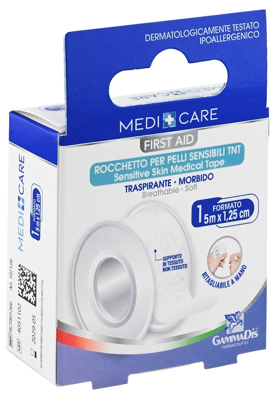 CEROTTO IN ROCCHETTO MEDICARE  TNT BIANCO 500X1,25 CM - Farmapre