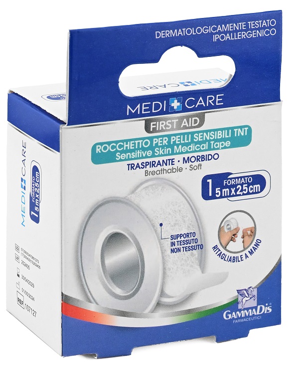 CEROTTO IN ROCCHETTO MEDICARE  TNT BIANCO 500X2,5 CM - Farmapre