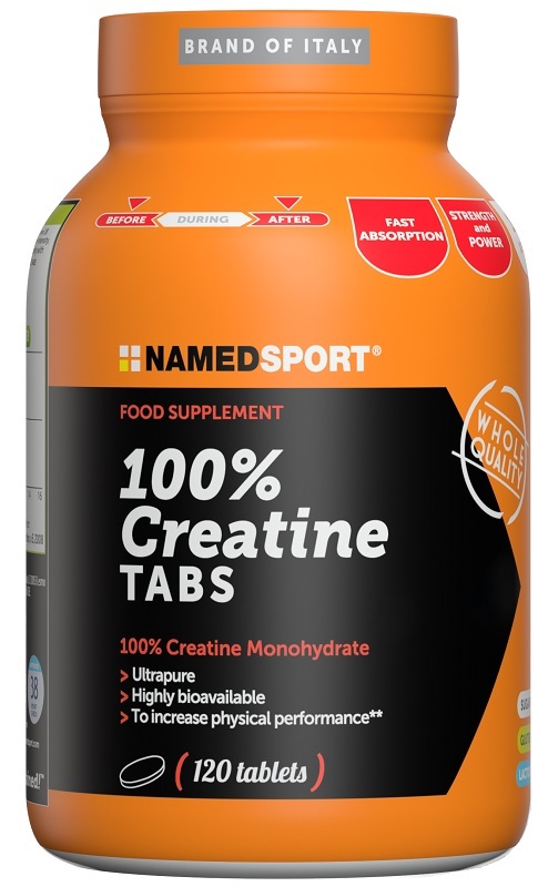 100% CREATINE TABS RB 120 COMPRESSE - Farmapre