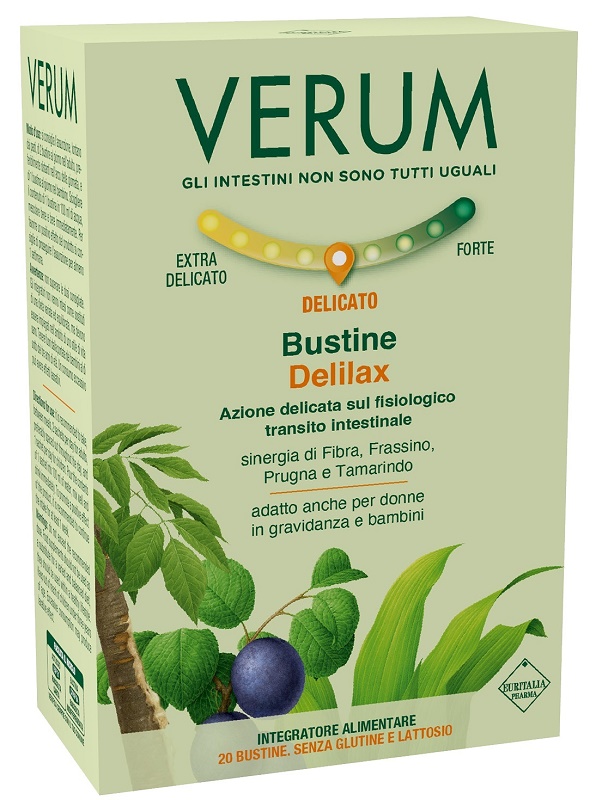 VERUM DELILAX 20 BUSTINE 80 G - Farmapre