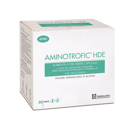 AMINOTROFIC HDE ALIMENTO DIETETICO DESTINATO AI FINI MEDICI SPECIALI 30 BUSTINE 6,5G - Farmapre