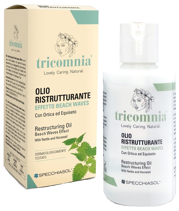 TRICOMNIA OLIO RISTRUTTURANTE EFFETTO BEACH WAVES 50 ML - Farmapre