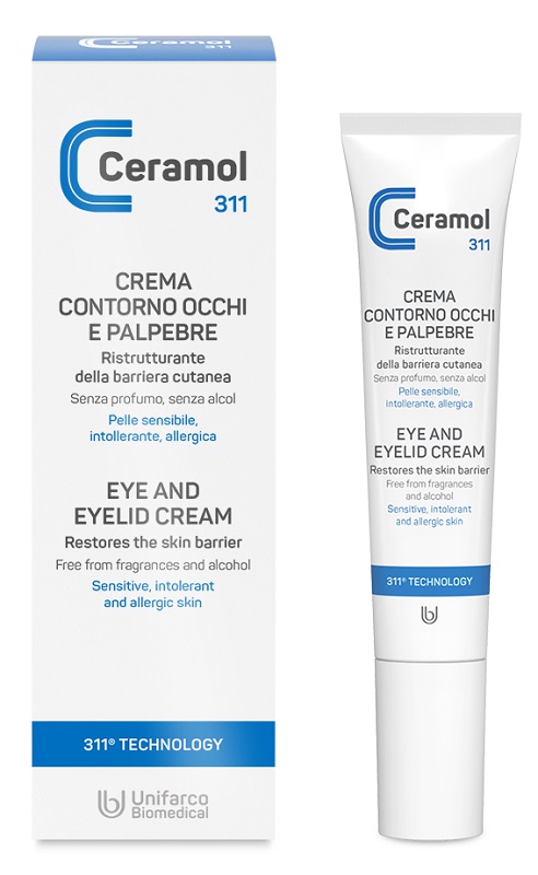CERAMOL CREMA CONTORNO OCCHI E PALPEBRE 15 ML - Farmapre