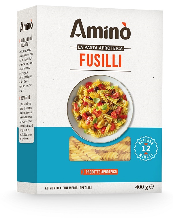 AMINO' LA PASTA APROTEICA FUSILLI 400 G - Farmapre