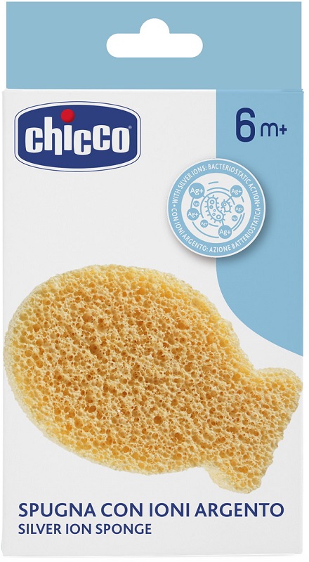 CHICCO SPUGNA IONI ARGENTO - Farmapre