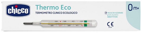 TERMOMETRO CHICCO THERMOECO VETRO - Farmapre