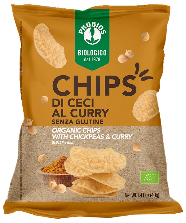PROBIOS CHIPS CECI CURRY 40 G - Farmapre