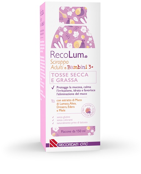 RECOLUM SCIROPPO TOSSE ADULTI-BAMBINI 150 ML - Farmapre