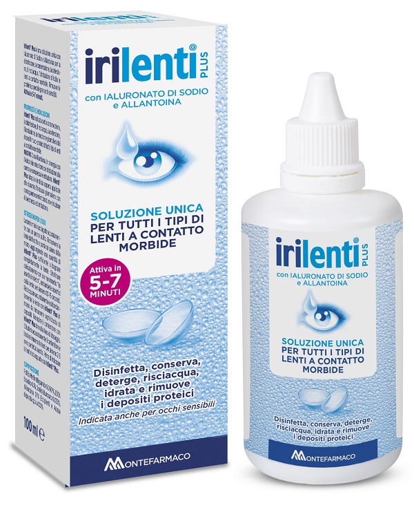 SOLUZIONE UNICA PER LENTI A CONTATTO IRILENTI 100 ML - Farmapre