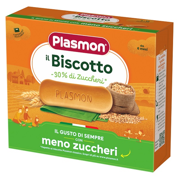 PLASMON BISCOTTO -30% ZUCCHERO 320 G - Farmapre