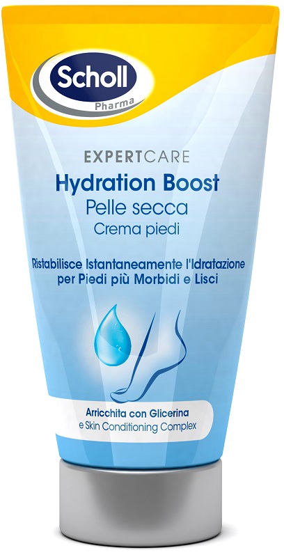 SCHOLL EXPERTCARE HYDRATION BOOST PELLE SECCA CREMA PIEDI 150 ML - Farmapre