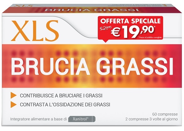 XLS BRUCIA GRASSI 60 COMPRESSE TAGLIO PREZZO - Farmapre