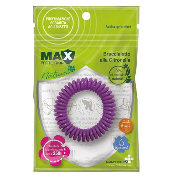 MAX PROTECTION BRACCIALETTO ALLA CITRONELLA SPIRALE - Farmapre