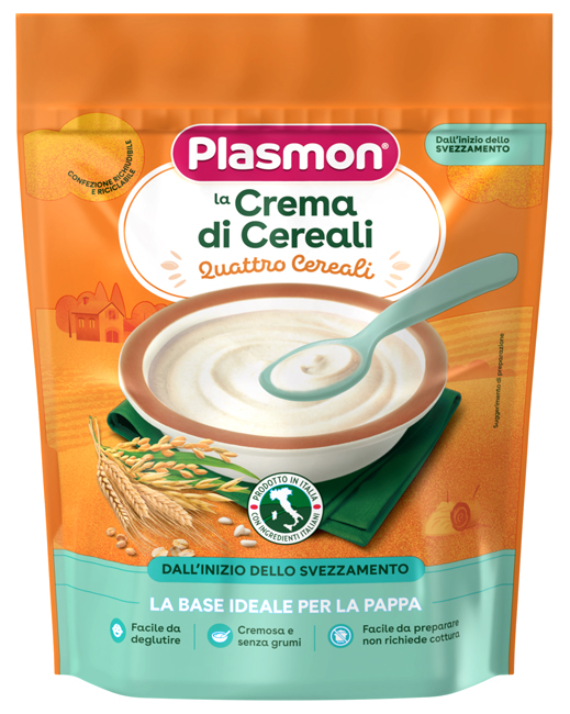 PLASMON CEREALI CREMA AI 4 CEREALI 200 G - Farmapre
