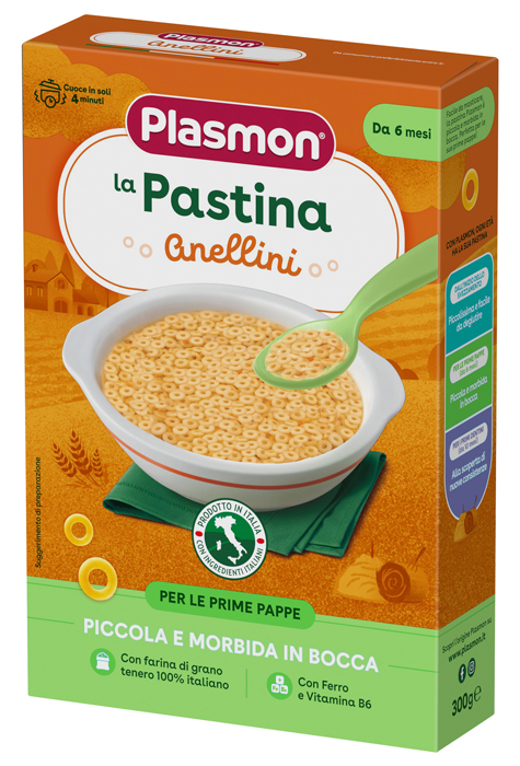 PLASMON PASTA ANELLINI 300 G - Farmapre