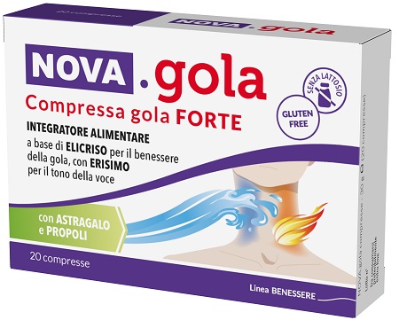 NOVA GOLA FORTE 20 COMPRESSE - Farmapre