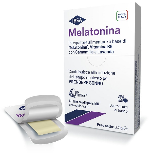 MELATONINA IBSA 30 FILM ORALI - Farmapre