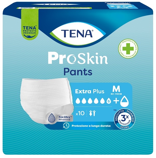 TENA PANTS EXTRA PLUS M 10 PEZZI - Farmapre