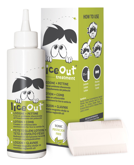LICEOUT LOZIONE DA 125 ML + PETTINE - Farmapre
