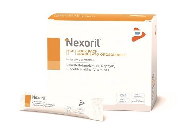 NEXORIL 30 STICK PACK GRANULATO OROSOLUBILE CON EDULCORANTI SENZA GLUTINE SENZA LATTOSIO SENZA ZUCCHERI - Farmapre