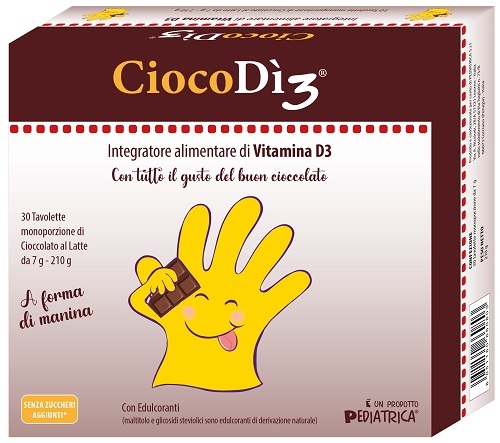 CIOCODI3 30 TAVOLETTE DI CIOCCOLATO - Farmapre