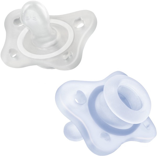 CHICCO GOMMOTTO MINI AZZURRO 0-2M 2 PEZZI - Farmapre
