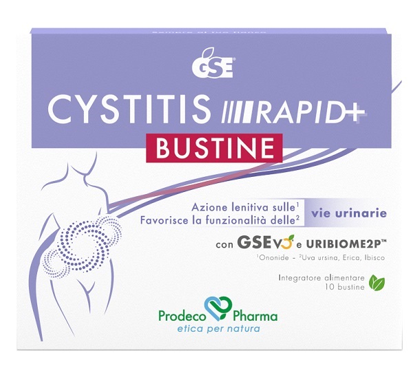 GSE CYSTITIS RAPID+ 10 BUSTINE - Farmapre