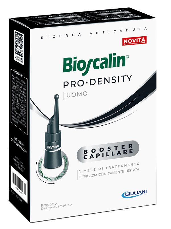 BIOSCALIN PRO DENSITY UOMO BOOSTER CAPILLARE 8 FIALE X 2,5ML - Farmapre