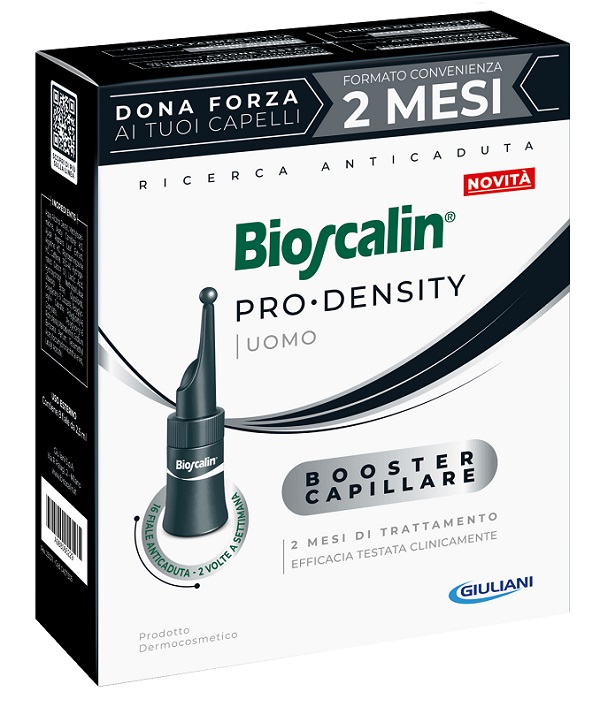 BIOSCALIN PRO DENSITY UOMO BOOSTER CAPILLARE 16 FIALE X 2,5ML - Farmapre