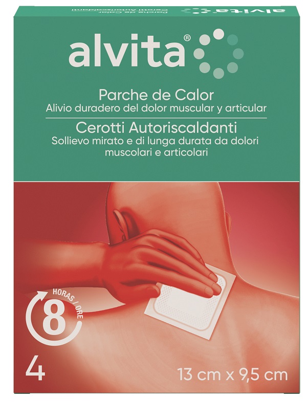 CEROTTO AUTORISCALDANTE ALVITA 4 PEZZI - Farmapre