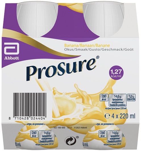 PROSURE BANANA 4 BOTTIGLIE DA 220 ML - Farmapre
