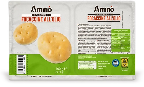 AMINO' FOCACCINE OLIO 100 G - Farmapre