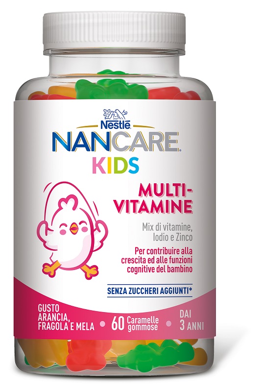 NANCARE KIDS MULTIVITAMINE 60 GUMMIES - Farmapre