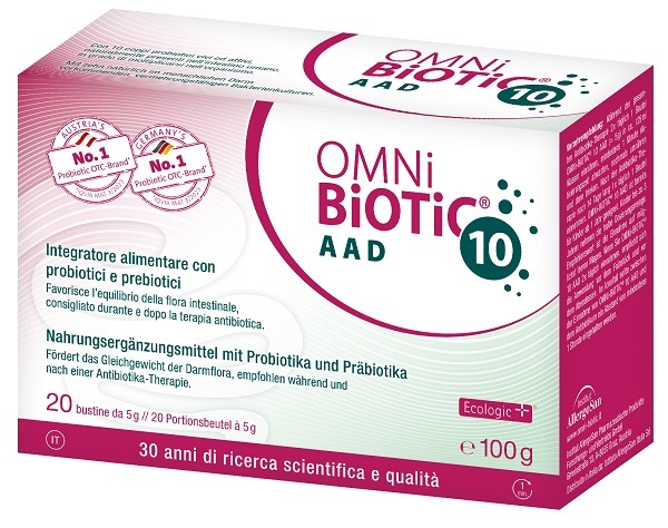 OMNI BIOTIC 10 AAD KIDS 20 BUSTINE DA 25 G - Farmapre